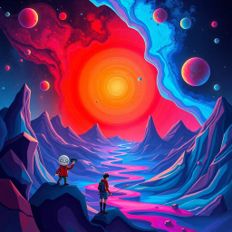 Spectrum Wars: Which Dimension is it Anyway? - Text-based game