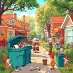 Whose Bin Is It Anyway? - Text-based game