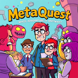 MetaQuest: Whose Adventure is it Anyway? - Text-based game
