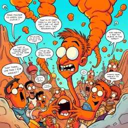 Metamayhem: Whose Adventure Is It Anyway? - Text-based game