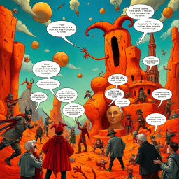 Metamayhem: Whose Adventure Is It Anyway? - Text-based game