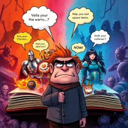 MetaQuest: Whose Adventure is it Anyway? - Text-based game