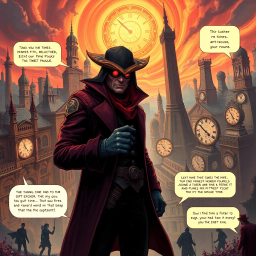 ChronoChase: Whose Time Is It Anyway? - Text-based game