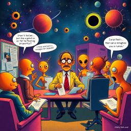 Cosmic Conundrums - Text-based game