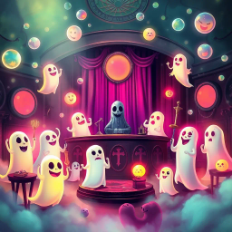 Whose Ghost Is It Anyway? - Text-based game