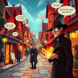 Whose Glove is This? - Text-based game