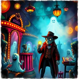 Hello, Whose Ghost Is It Anyway? - Text-based game