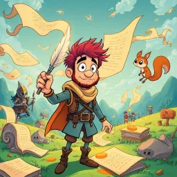 Quest for the Quirky Quill