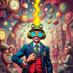 Chronochaos: Who's Timing It Anyway? - Text-based game