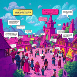MetaQuest: Who's the Hero, Anyway? - Text-based game