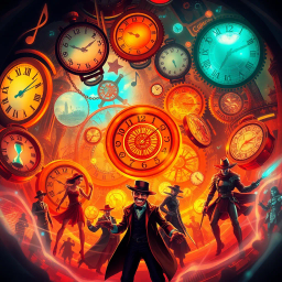 ChronoChaos: Who's Time is It Anyway? - Text-based game