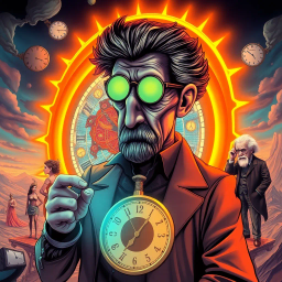Chrono-Wheel: Who's Time Is It Anyway? - Text-based game