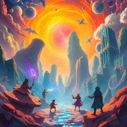 Spectrum Wars: Whose Dimension is it Anyway? - Text-based game