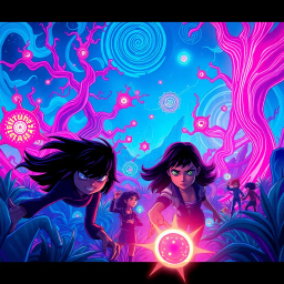 Spectrum Wars: Which Dimension Is It Anyway? - Text-based game