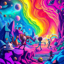 Spectrum Wars: Which Dimension Is It Anyway? - Text-based game