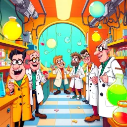 Lab of Laughter - Text-based game