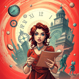 ChronoCrimson: Whose Time is it Anyway? - Text-based game
