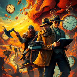 Chronochaos: Whose Time Is It Anyway? - Text-based game