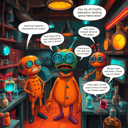 Whose Lab is it Anyway? - Text-based game