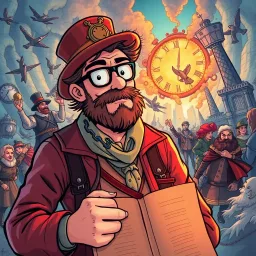 Chrono Clash: Whose Time Is It, Anyway? - Text-based game