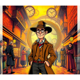 ChronoCaper: Whose Time Is It Anyway? - Text-based game