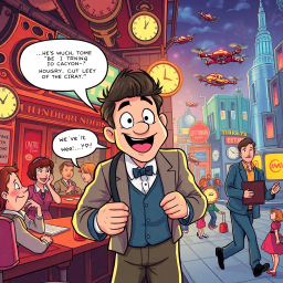 ChronoCrimson: Whose Time Is It Anyway? - Text-based game