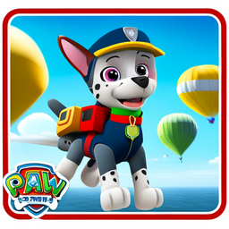 Paw Patrol: Pups' Rescue Dash - Text-based game