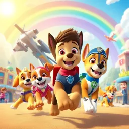 Paw Patrol: Pups' Rescue Dash - Text-based game