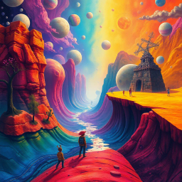 Spectrum Wars: Which Dimension Is It Anyway? - Text-based game