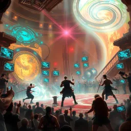 ChronoClash: Whose Time Is It Anyway? - Text-based game