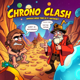 Chrono Clash: Whose Time Is It, Anyway? - Text-based game