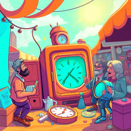 ChronoClash: Whose Time Is It Anyway? - Text-based game