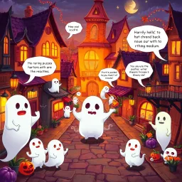 Hello, Whose Ghost Is It Anyway? - Text-based game