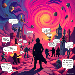 Questception: The Meta-Adventure - Text-based game