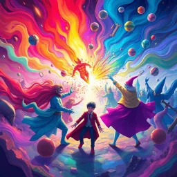 Spectrum Wars: Whose Dimension is it Anyway? - Text-based game