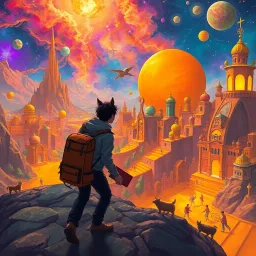 Spectrum Wars: Which Dimension Is It Anyway? - Text-based game