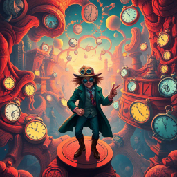ChronoCascade: Whose Time Is It Anyway? - Text-based game