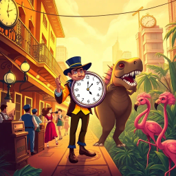 Chronocrux: Whose Time Is It Anyway? - Text-based game