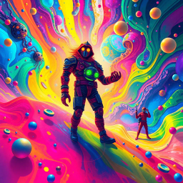 Spectrum Wars: Which Dimension Is It Anyway? - Text-based game