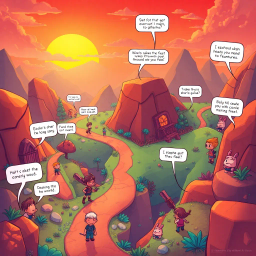 MetaQuest: Who's the Hero, Anyway? - Text-based game