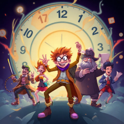 Chronochaos: Who's Timing It Anyway? - Text-based game
