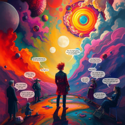Spectrum Wars: Which Dimension Is It Anyway? - Text-based game