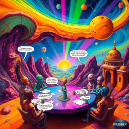 Spectrum Wars: Which Dimension is it Anyway? - Text-based game
