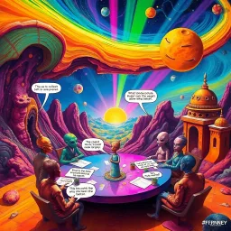 Spectrum Wars: Which Dimension is it Anyway? - Text-based game