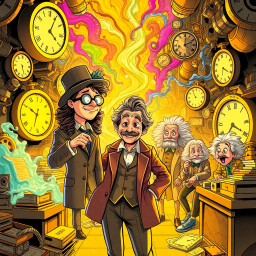 Time Travel Comedy text games