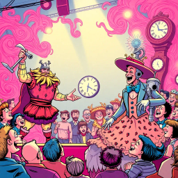 Chronochaos: Who's Timing It Anyway? - Text-based game