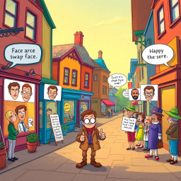 Whose Face Is It Anyway? - Text-based game