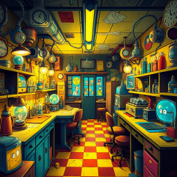Whose Lab Is It Anyway? - Text-based game