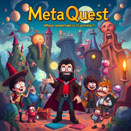 MetaQuest: Whose Adventure Is It Anyway? - Text-based game