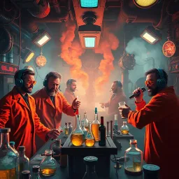Whose Lab Is It Anyway? - Text-based game
